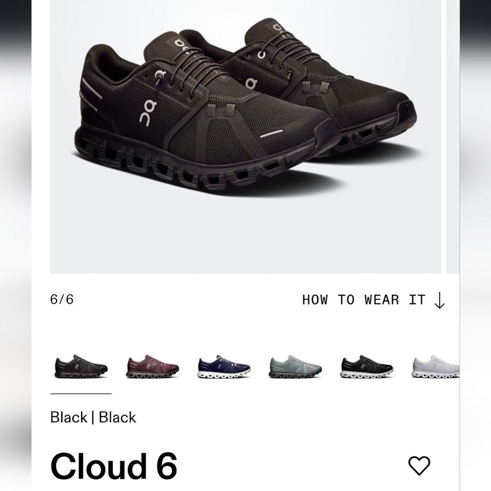 On Cloud 6 8.5 MEN